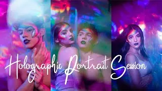 Vlog 003 - Holographic Prism Portrait photography