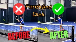 In 30 minutes, these 6 tips from a pro coach helped transform my son's forehand dink. HOW?