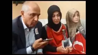 MUSTAFA ILICALI ŞEHİT EVİ ZİYARETİ ERZURUM