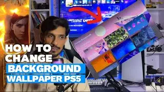 How To Change Background On PS5 ! How To Get Custom Wallpapers on PlayStation 5