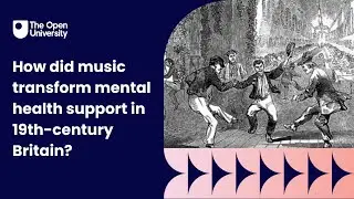 How did music transform mental health support in 19th-century Britain?