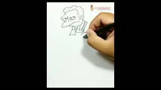 DRAWING MOE SZYLAK - THE SIMPSON