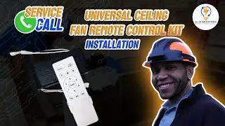 Universal Ceiling Fan Remote Control Kit Installation | Service Call Series