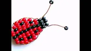 DIY:Божья коровка из бисера