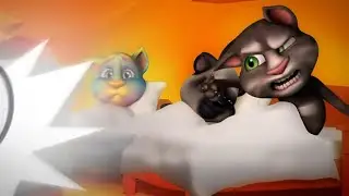 Sin luces | Cortos de Talking Tom | Dibujos animados para niños | WildBrain Niños
