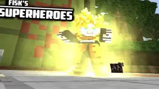 Goku ? | Fisk's Superheroes Minecraft mod (Zenkai heroes)