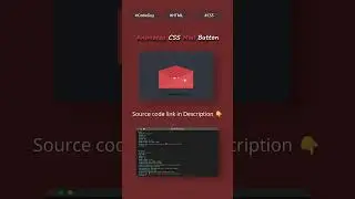 CSS Only Mail Button Animation | Add Motion to Your UI ✨ | Code Guy  