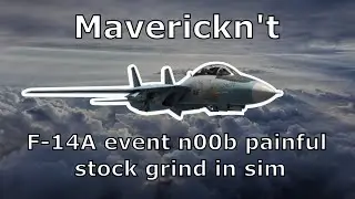 POV F-14 event n00b in SIM - Stock F-14A grind