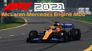 F1 2021 mod - Mercedes Engine for Mclaren Mod