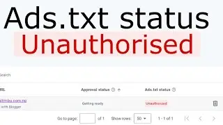 Fixed Unauthorized Ads.txt Status  - 3 Easy Ways