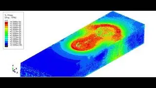 Anchor Pull - Soil Structure Interaction - Soil Stress Overview