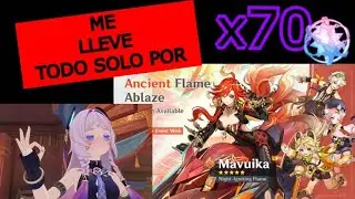 ¡ME LLEVO TODO SOLO CON 70 TIRADAS! Genshin Impact 5.3 (strikerbocchi092)