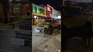 Special patrol against golden youth in racing cars in Istanbul 