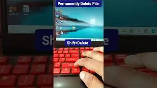 permanently delete file shortcut Keys ll Computer Shortcut Key 