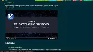 Linux CommandLine Tools FZF And VGREP 2022 10 02 