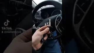 Викідний авто ключ, замість звичайного, Hyundai Elantra 2011. @master-klyuch