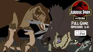 Jurassic Park The Game (IOS) - Full Game / Ep1-4 (GOLD RANK/NO COMMENTARY)
