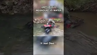 It was supposed to float…😭 