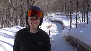 906 Outdoors - North America's only natural Luge track.  U.P. Photography.