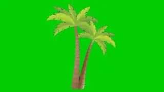 tree green screen animation | Editor G