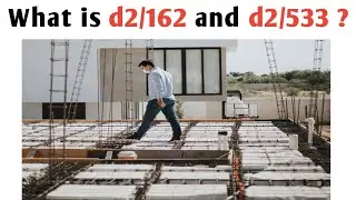 What is d2/162 and d2/533 | d2/162 derivation | unit weight of reinforcement bar