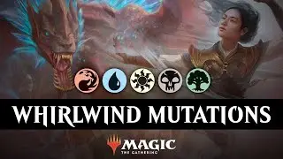 PURE MADNESS | 7 Win 5 Color Mutate Whirlwind of Thought | MTG Arena Standard