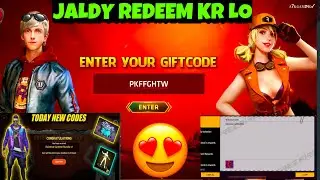 Free fire today new redeem codes giveaway | free fire redeem codes | Garena free fire