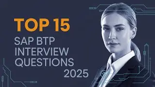 SAP BTP Interview Questions and Answers | SAP BTP Interview Questions 2025 | Mock Interviews
