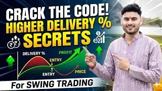 How to Check DELIVERY PERCENTAGE Volume History🔥 (NSE/BSE) | Finding High Delivery Percentage Stocks