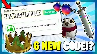 *6 Codes!?* ALL NEW PROMO CODES in ROBLOX !?! (February 2021)