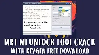 MRT Key Mi Tool | Mi Account,Password,Screen Lock oppo in EDL Mode