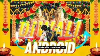 Make this special Diwali Thumbnail for your Special montage | Bgmi/ Pubg Diwali Thumbnail Tutorial.