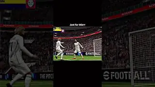Reel❌ Real✅ #shorts #youtubeshorts #gaming #pes #football #gamingcommunity #gameplay