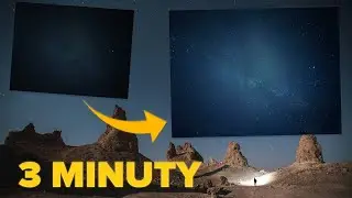 Obróbka zdjęcia nieba w 3 minuty – Astrofotografia dla zabieganych