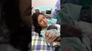 First time seeing my newborn baby❤️🧿🙈 #shorts #newbornboy #newbornbaby #mom