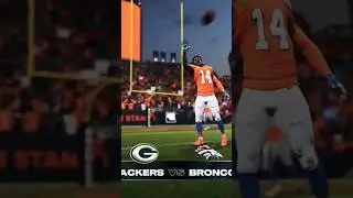 Madden 25. Denver Broncos vs Green Bay Packers.@EAMaddenNFL @broncos