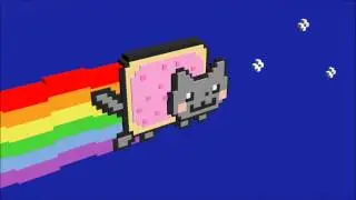 NYAN CAT 1 HOUR 30 SECONDS!