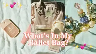 WHAT’S IN MY BALLET BAG? ✨💕✨*summer intensive edition*