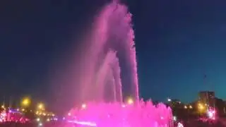 Поющий фонтан на 68-ом квартале, Эспланада, Пермь, Россия