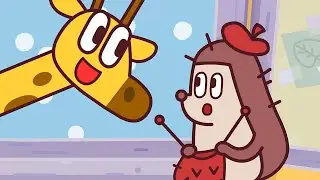 Der Schal für die Giraffe - Kinderlieder für kinder - Lieder über Winter und Weihnachten!
