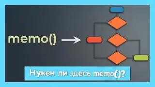 Блок схема по использованию memo() && Боевые примеры