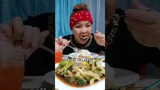 stir fry broccoli with chicken let's eat guy's😋😋 #filipinocooking #food ##eating #goodvibes
