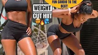 10 MIN SWEATY CALORIE KILLER HIIT CARDIO~FULL BODY FAT BURN, No Equipments