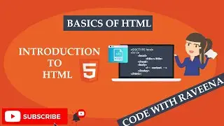 Introduction to HTML | HTML Tutorial for beginners | Episode 1 | Code With Raveena
