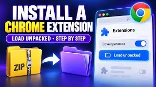 How to Install a Chrome Extension Manually (Load Unpacked)