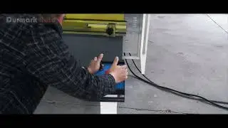 TP10S PLC control CNC press brake, 6 axis control, 4+2 weeks, Y1, Y2,X,R axis + manual control Z1,Z2