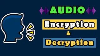 Audio encryption and decryption using python