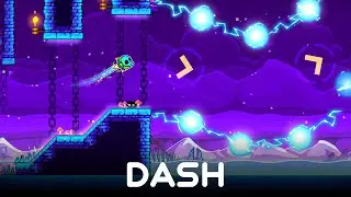 Прохождение уровня Dash - Geometry Dash 2.2