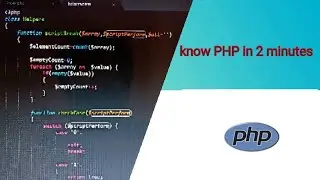 php technology | php programming language | Know PHP in few minutes | php web development