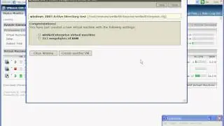 Amarcord: ESX 2.0 VM creation